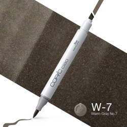 Copic Ciao dual-tip alcohol-based marker - W-7 Warm Gray No. 7