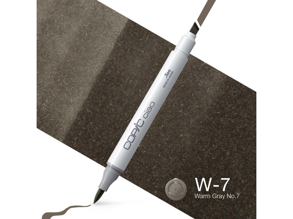 Marker dwustronny Copic Ciao - W-7 Warm Gray No. 7