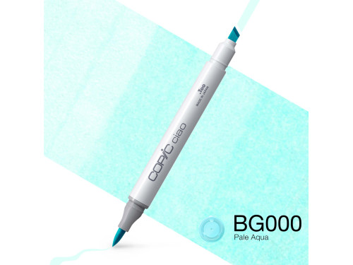 Copic Ciao dual-tip alcohol-based marker - BG000 Pale Aqua