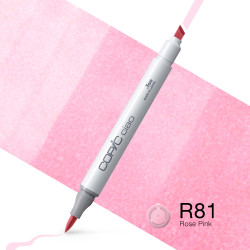 Copic Ciao dual-tip alcohol-based marker - R81 Rose Pink