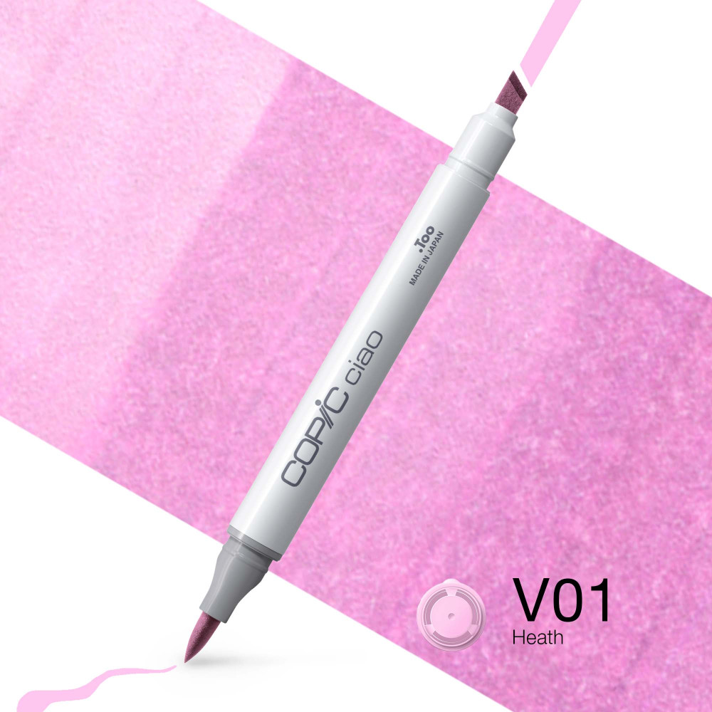 Copic Ciao dual-tip alcohol-based marker - V01 Heath