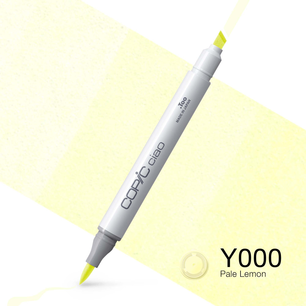 Marker dwustronny Copic Ciao - Y000 Pale Lemon