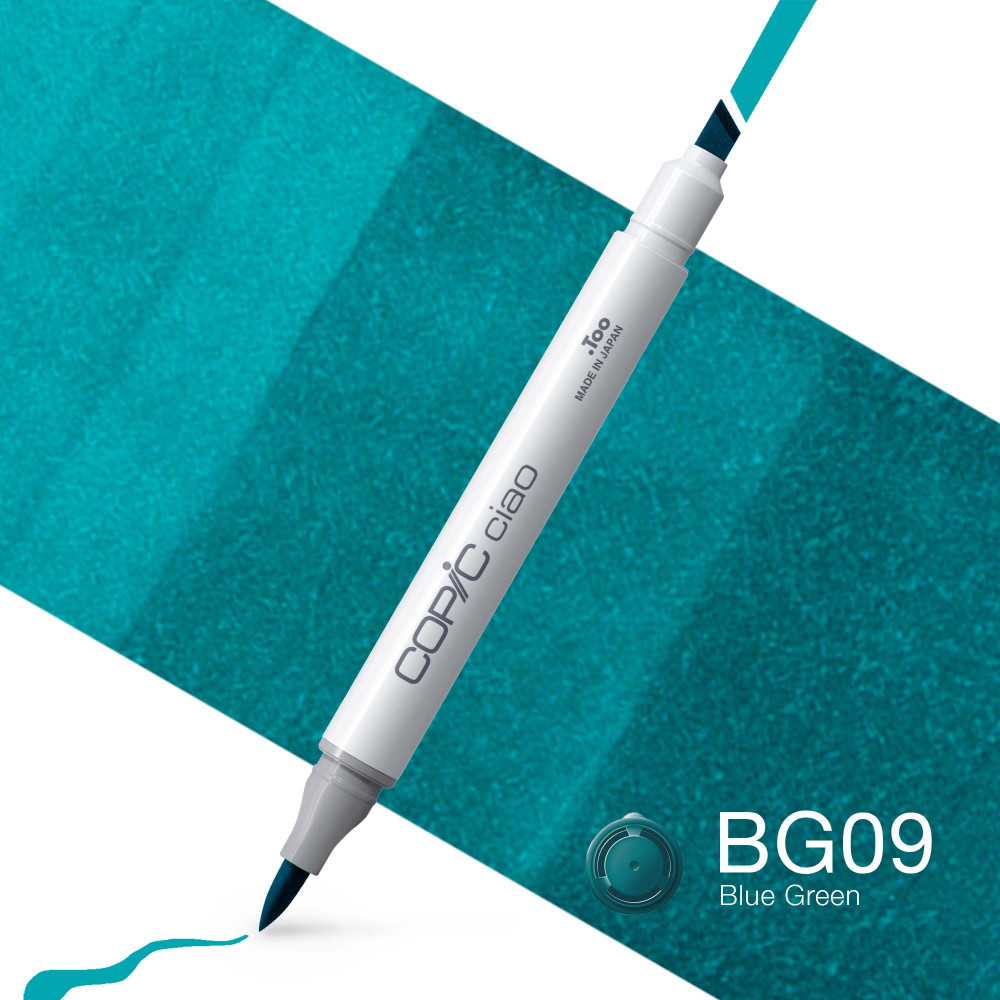 Marker dwustronny Copic Ciao - BG09 Blue Green