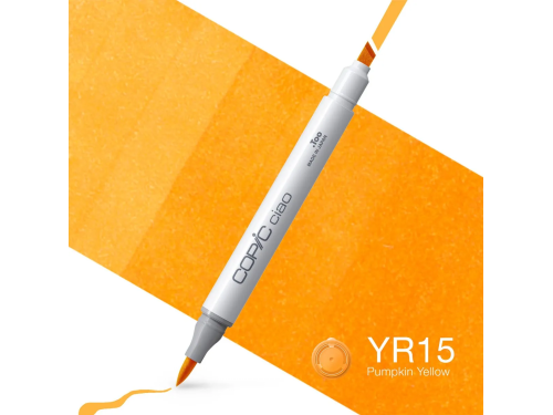 Marker dwustronny Copic Ciao - YR15 Pumpkin Yellow