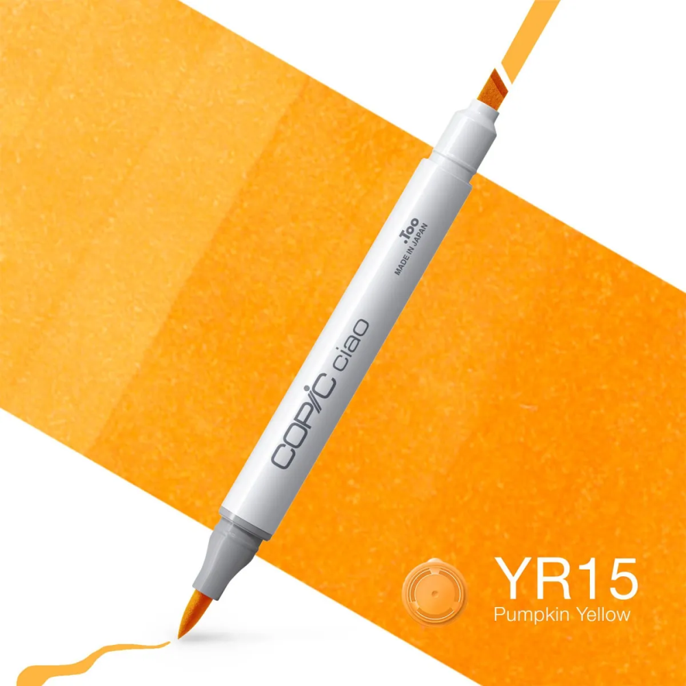 Marker dwustronny Copic Ciao - YR15 Pumpkin Yellow