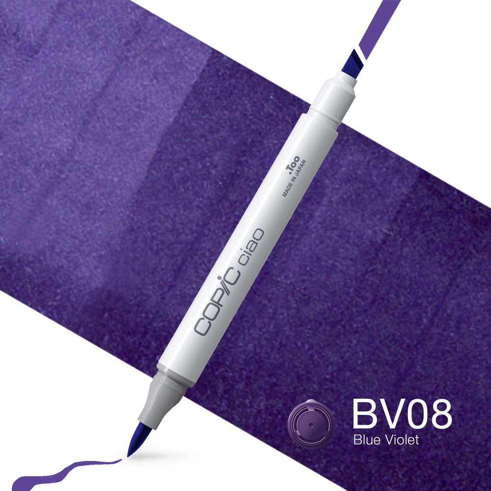 Marker dwustronny Copic Ciao - BV08 Blue Violet
