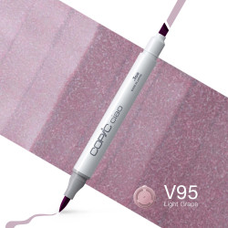 Marker dwustronny Copic Ciao - V95 Light Grape
