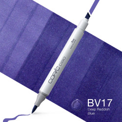 Copic Ciao dual-tip alcohol-based marker - BV17 Deep Reddish Blue