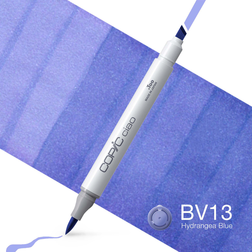 Copic Ciao dual-tip alcohol-based marker - BV13 Hydrangea Blue