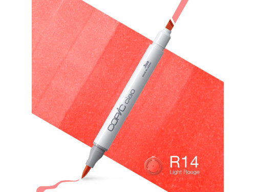 Marker dwustronny Copic Ciao - R14 Light Rouge