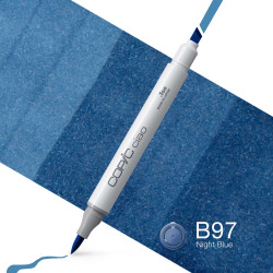 Copic Ciao dual-tip alcohol-based marker - B97 Night Blue