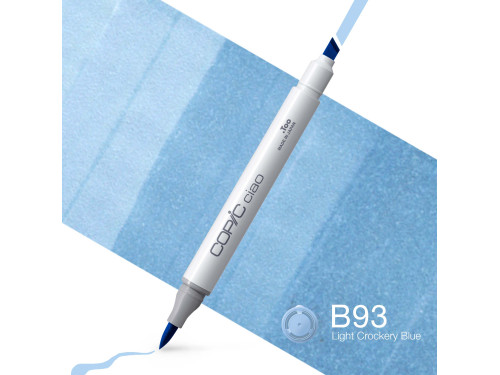 Marker dwustronny Copic Ciao - B93 Light Crockery Blue