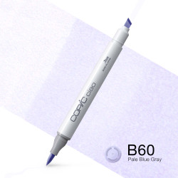 Copic Ciao dual-tip alcohol-based marker - B60 Pale Blue Gray