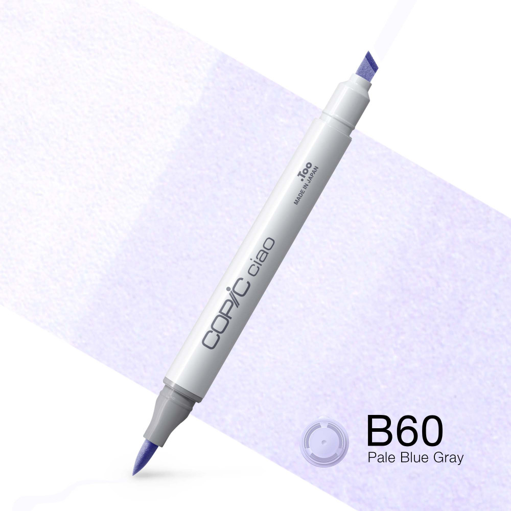 Marker dwustronny Copic Ciao - B60 Pale Blue Gray