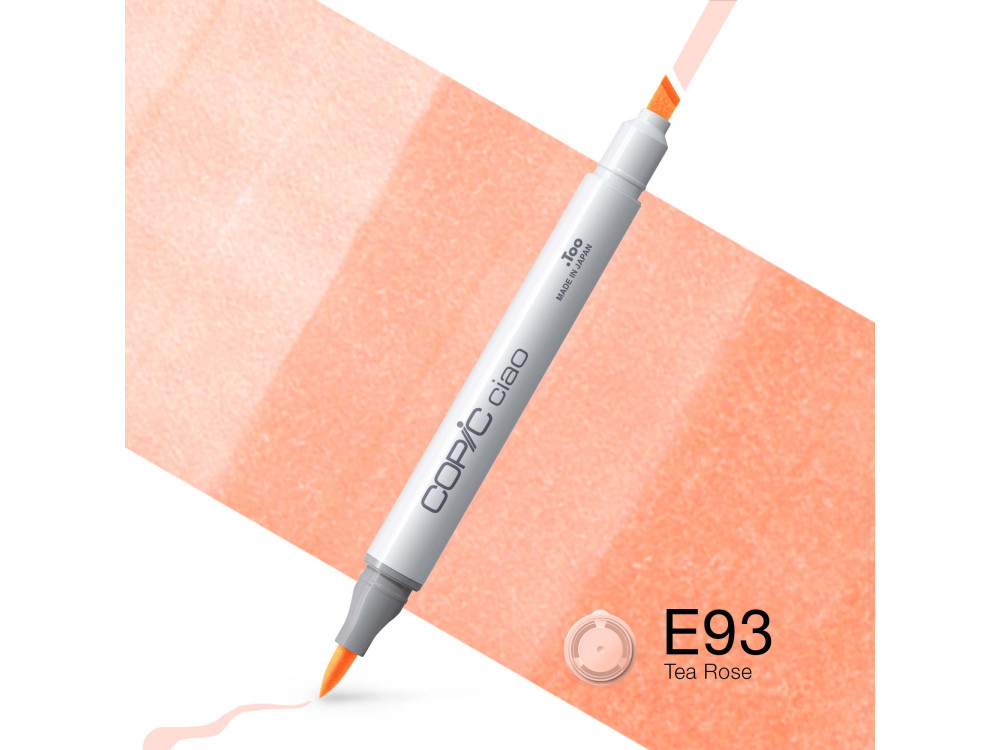 Copic Ciao dual-tip alcohol-based marker - E93 Tea Rose