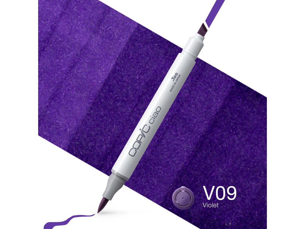 Marker dwustronny Copic Ciao - V09 Violet