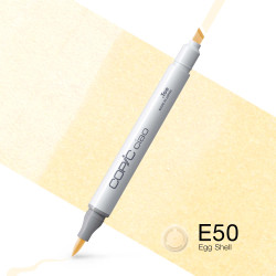 Copic Ciao dual-tip alcohol-based marker - E50 Egg Shell