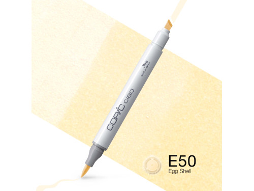 Copic Ciao dual-tip alcohol-based marker - E50 Egg Shell