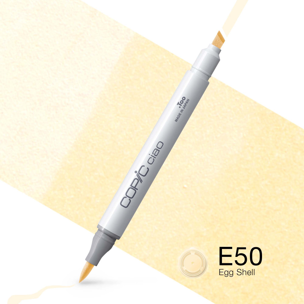 Marker dwustronny Copic Ciao - E50 Egg Shell