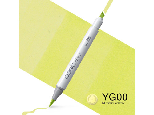Copic Ciao dual-tip alcohol-based marker - YG00 Mimosa Yellow