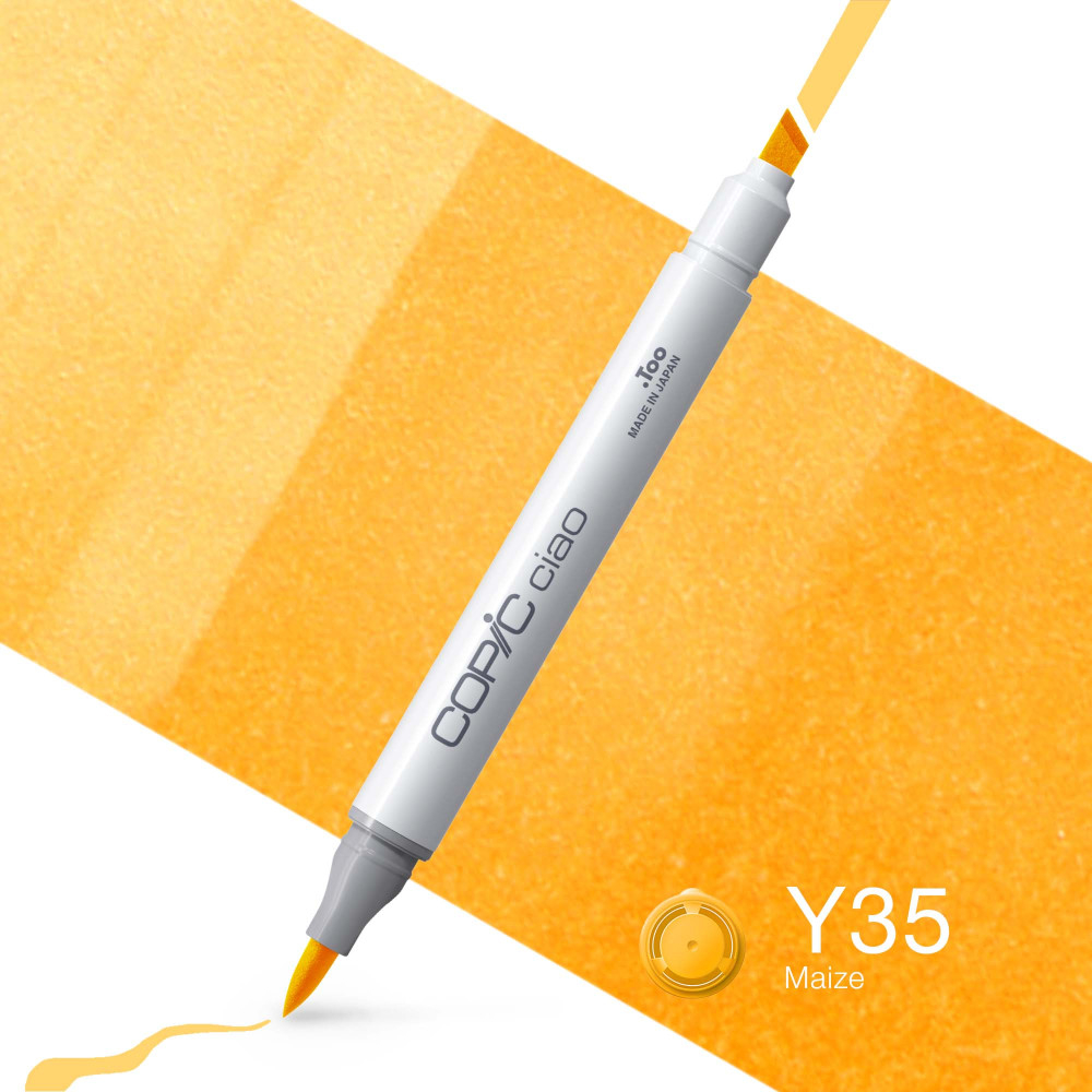 Copic Ciao dual-tip alcohol-based marker - Y35 Maize