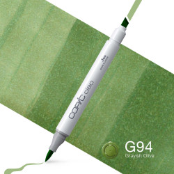Copic Ciao dual-tip alcohol-based marker - G94 Grayish Olive
