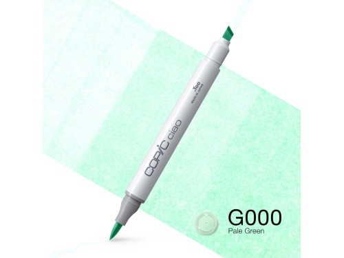 Copic Ciao dual-tip alcohol-based marker - G000 Pale Green