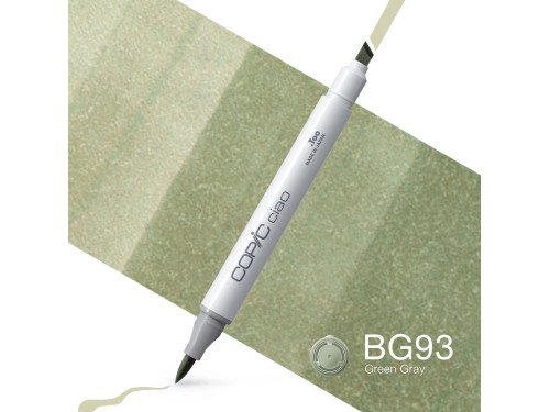 Marker dwustronny Copic Ciao - BG93 Green Gray