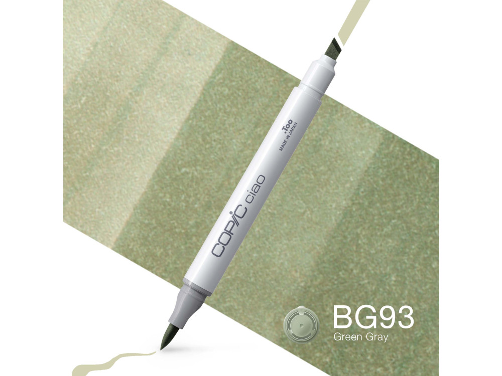 Marker dwustronny Copic Ciao - BG93 Green Gray