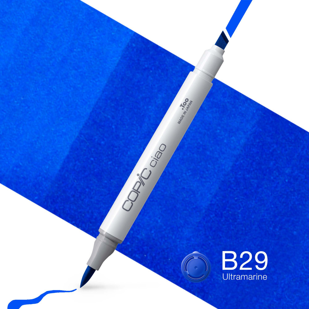 Copic Ciao dual-tip alcohol-based marker - B29 Ultramarine