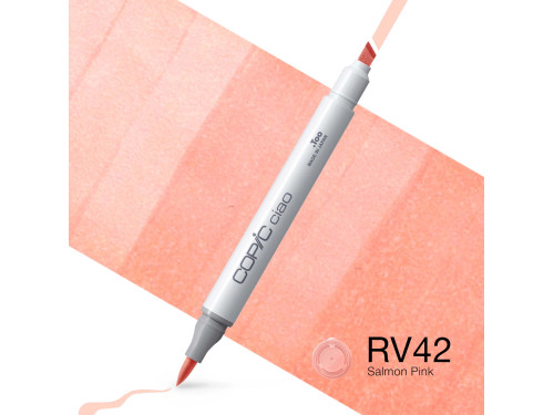 Copic Ciao dual-tip alcohol-based marker - RV42 Salmon Pink