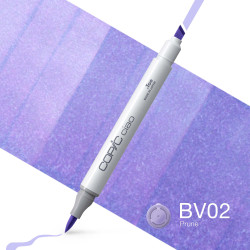 Marker dwustronny Copic Ciao - BV02 Prune