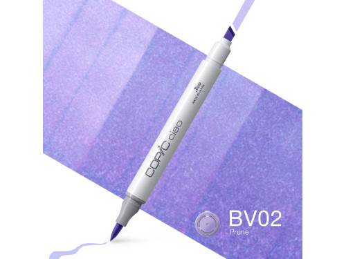 Marker dwustronny Copic Ciao - BV02 Prune
