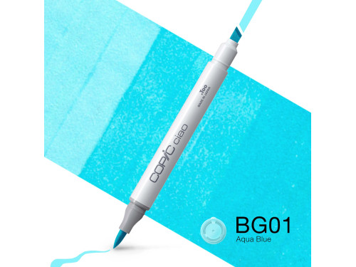 Marker dwustronny Copic Ciao - BG01 Aqua Blue