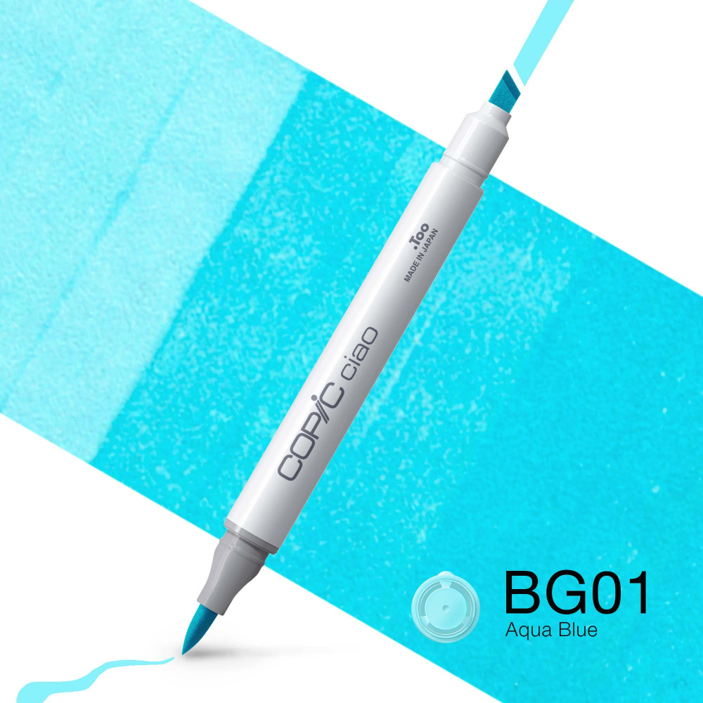 Marker dwustronny Copic Ciao - BG01 Aqua Blue