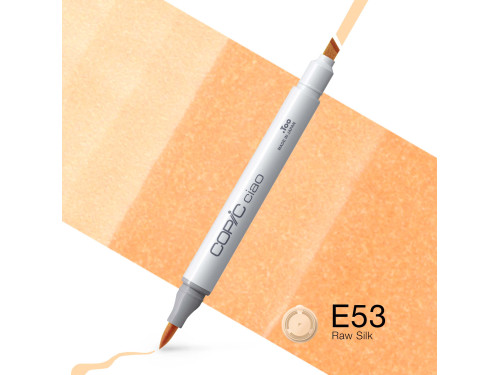 Copic Ciao dual-tip alcohol-based marker - E53 Raw Silk