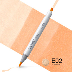 Copic Ciao dual-tip alcohol-based marker - E02 Fruit Pink