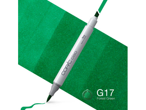 Marker dwustronny Copic Ciao - G17 Forest Green