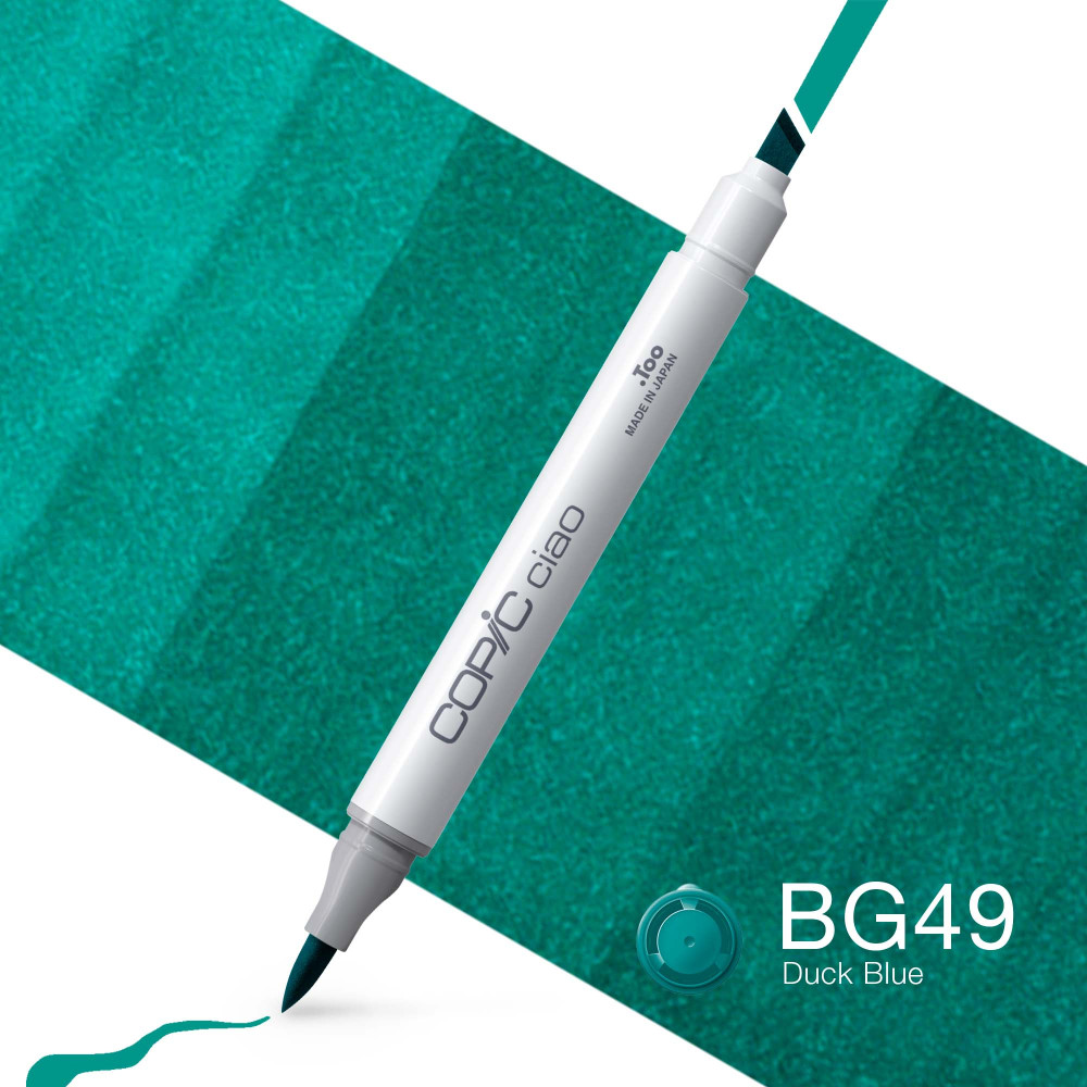 Marker dwustronny Copic Ciao - BG49 Duck Blue