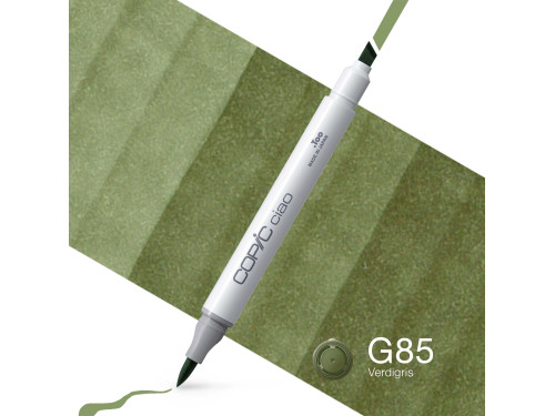 Copic Ciao dual-tip alcohol-based marker - G85 Verdigris