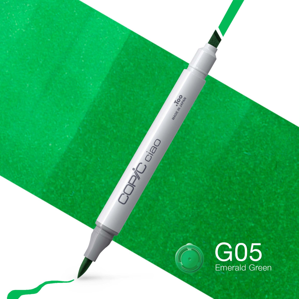 Marker dwustronny Copic Ciao - G05 Emerald Green