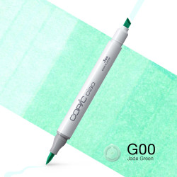 Copic Ciao dual-tip alcohol-based marker - G00 Jade Green