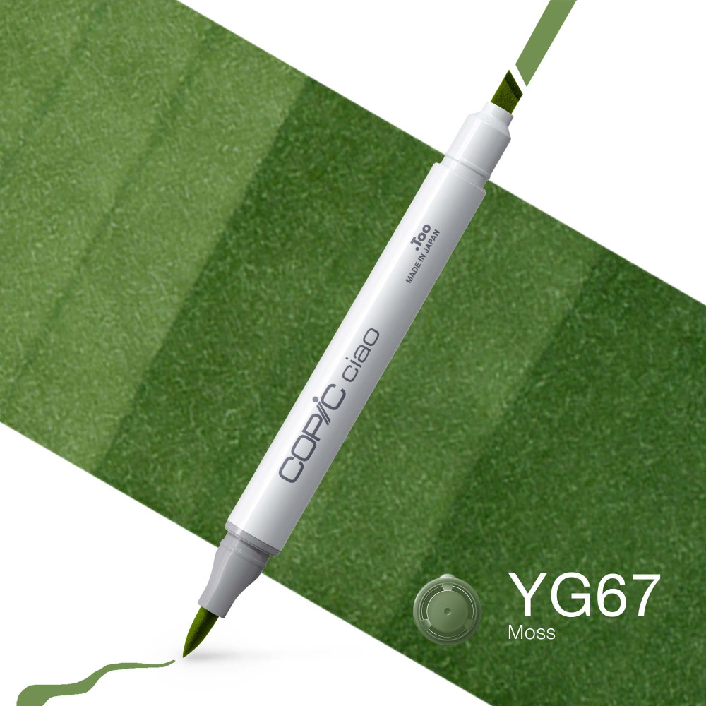Marker dwustronny Copic Ciao - YG67 Moss