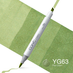 Copic Ciao dual-tip alcohol-based marker - YG63 Pea Green