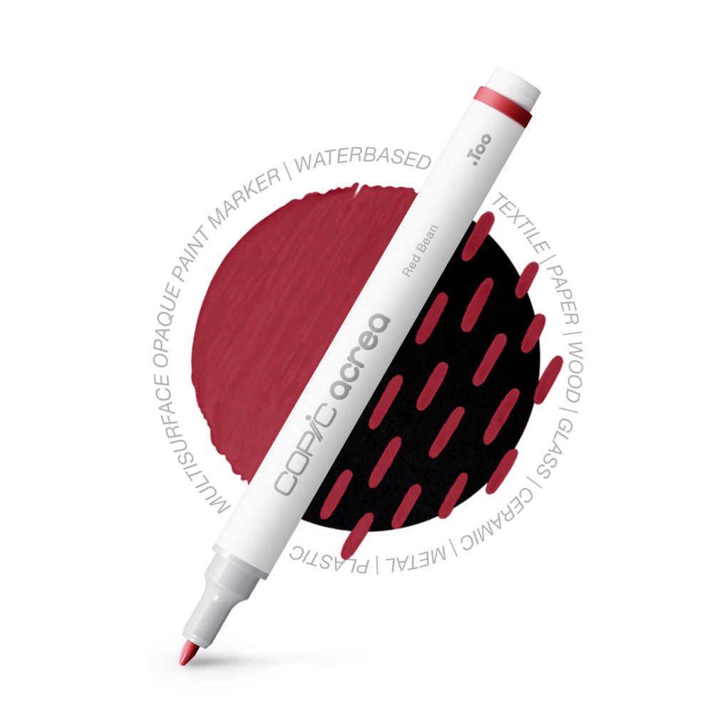 Copic Acrea water-based pigment marker - 021 Red Bean