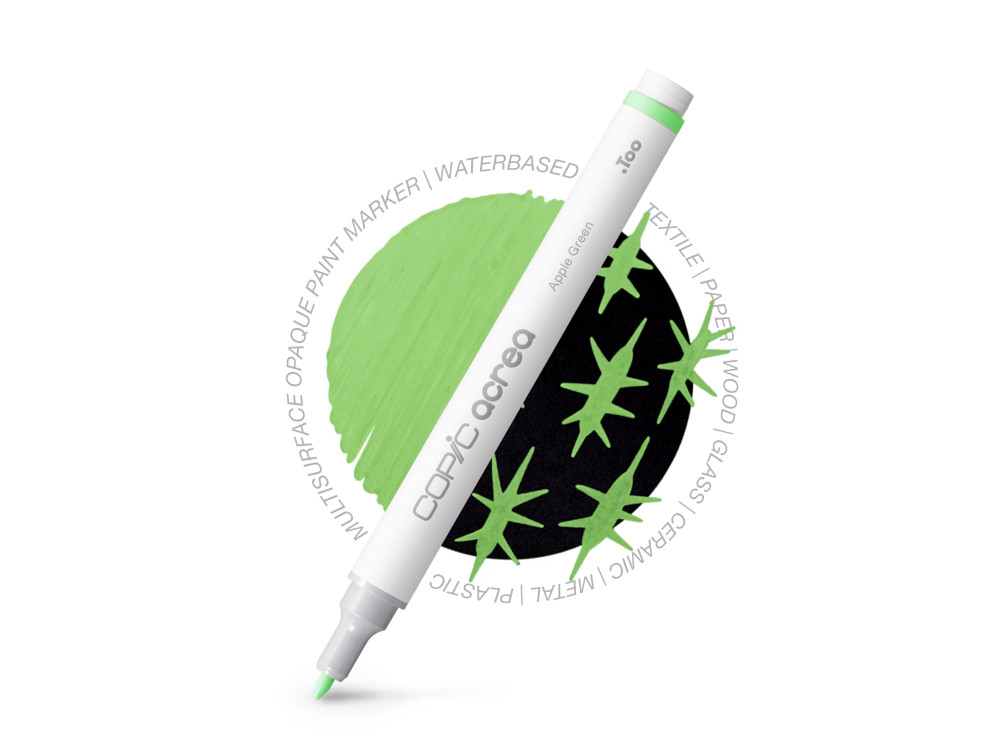 Copic Acrea water-based pigment marker - 017 Apple Green