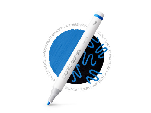 Copic Acrea water-based pigment marker - 012 Sky Blue