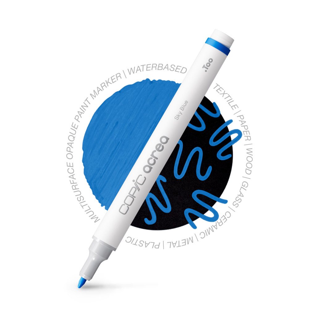Pisak pigmentowy Copic Acrea - 012 Sky Blue
