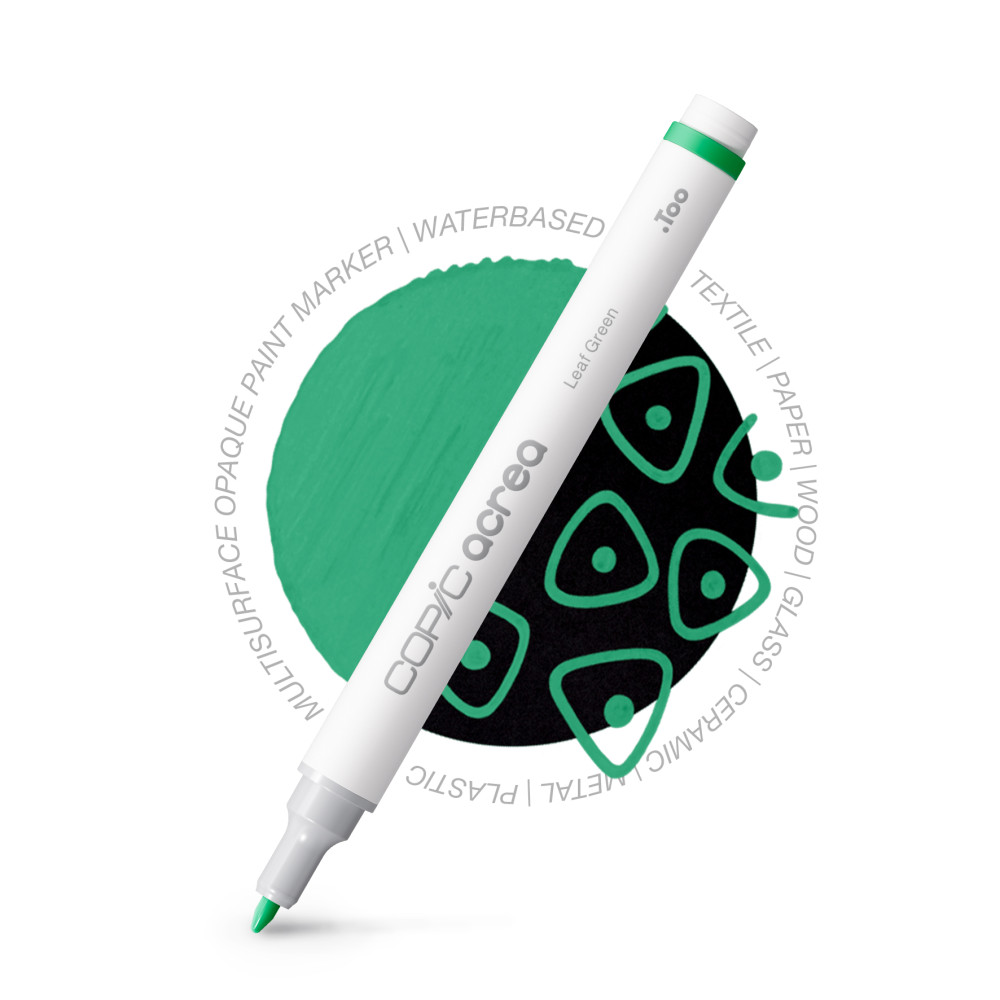 Copic Acrea water-based pigment marker - 011 Leaf Green