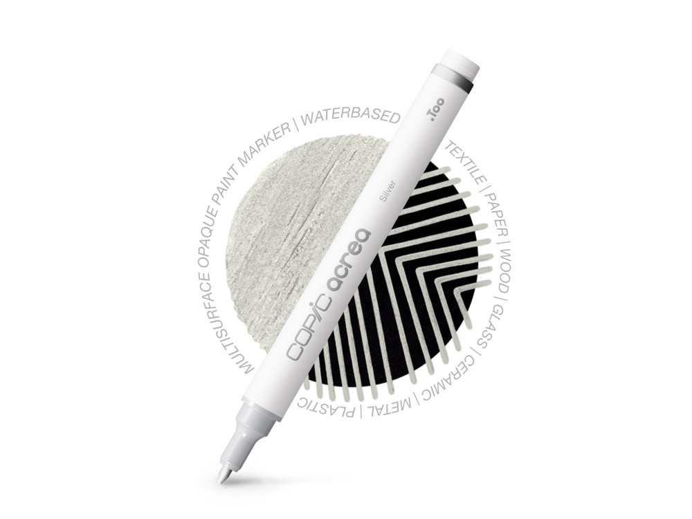 Pisak pigmentowy Copic Acrea - 006 Silver